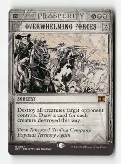 Overwhelming Forces - #17 - Non Foil - MTG - Near Mint - Image 1