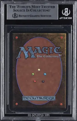 1993 MAGIC: THE GATHERING ALPHA C LIGHTNING BOLT BGS 6.5 - Image 2