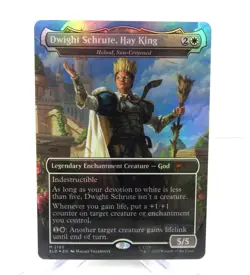 Secret Lair x The Office Dwight Schrute, Hay King Heliod Sun Crowned FOIL - Image 1