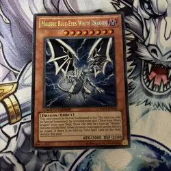 (EF) Yu-Gi-Oh! TCG Malefic Blue-Eyes White Dragon YMP1-EN002 Limited Secret VLP - Image 1