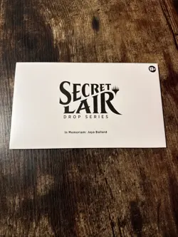 Magic Secret Lair In Memoriam: Jaya Ballard NONfoil Sealed SHIPS FREE! SLD MTG - Image 1