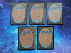 MTG FF Crystal Set Magic: The Gathering Wind, Water, Darkness, Fire, Earth - Image 2