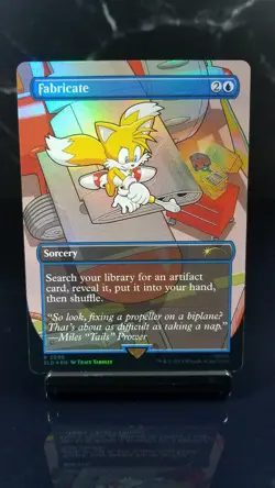 Fabricate Foil x1 #2090 - Sonic The Hedgehog - Secret Lair SLD - Image 1