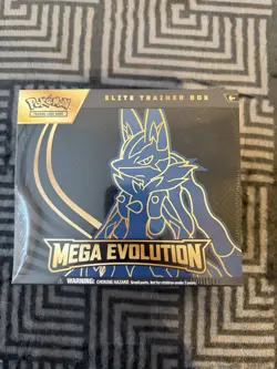 Pokemon TCG Mega Evolution Elite Trainer Box ETB Lucario - Image 1