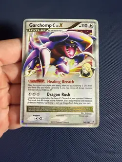 Pokemon TCG Garchomp C Lv.X 145/147 Supreme Victors Holo Rare LV.X 110HP - Image 1