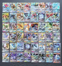 48*Lot Pokemon TCG S-CHN. Charizard Kommo-o Ampharos Solgaleo Lucario GX #2 JD90 - Image 1