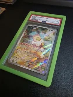 Pokemon Center Stamped Promo Eevee 173 Prismatic Evolutions PSA 9 - Image 3
