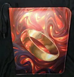 Cards Binder Ccg Tcg Lord Of The Rings The One Ring Magic Yugioh Pokemon - Image 1