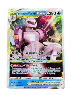 Original Forme Palkia Vstar SWSH254 Black Star Promo Pokemon Card NM - Image 1