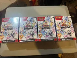 Pokemon TCG Scarlet & Violet Prismatic Evolutions Booster Bundle Box - Lot of 4 - Image 1