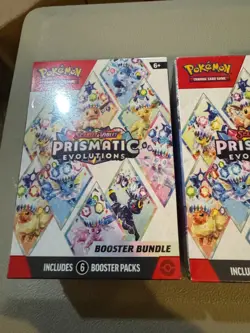 Pokemon TCG Scarlet & Violet Prismatic Evolutions Booster Bundle Box - Lot of 4 - Image 2