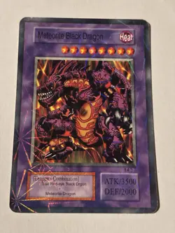 Yu-Gi-Oh! TCG Fake Card Meteorite Black Dragon - Image 1