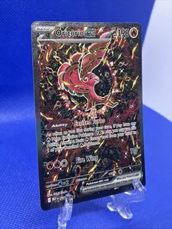 Pokemon TCG Oricorio EX 024 Me: Mega Evolution Promo Full Art Holo 190 HP - Image 2