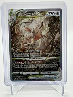 Pokemon TCG Hisuian Zoroark VSTAR Crown Zenith: Galarian Gallery GG56/GG70... - Image 1