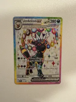 Umbreon ex SVP176 Scarlet & Violet Promo Holo Full Art 280 HP Pokemon Card NM - Image 1