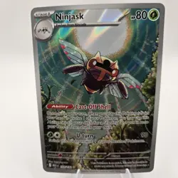 Pokemon TCG Ninjask 137/132 Mega Evolution Holo Rare NM - Image 1