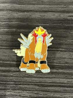 Pokemon Trading Card Game 2017 Entei Collectible Pin - Image 1