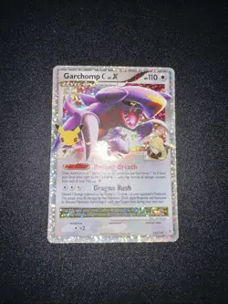 Pokemon TCG Garchomp C Lv.X 145/147 Celebrations Classic Collection Holo Rare NM - Image 1