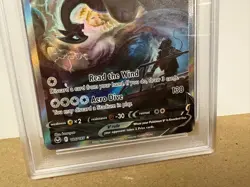 2022 Pokemon Silver Tempest FA Full Art Lugia V #186/195 PSA 9 - Image 5