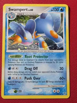 Swampert Holo Rare 12/147 Supreme Victors Pokemon W10 - Image 1