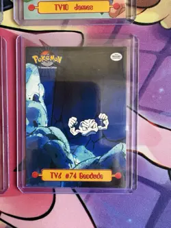 NM Pokemon 1999 Topps TV Animation Edition Card Lot Of 4 - Image 4