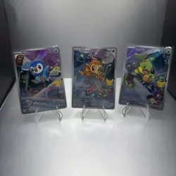 Pokemon First Partner, Piplup, Chimchar, Turtwig MEP 040, 041, 042 Minty 🔥 - Image 1