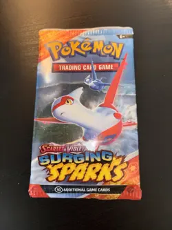 22.6g HEAVY Pokemon TCG: Scarlet and Violet Surging Sparks Booster Pack Latios - Image 3