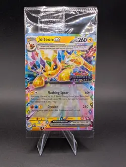 Pokemon Jolteon ex 030/131 Prismatic Evolutions Stamped Promo Sealed #30 - Image 1