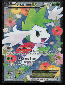 PL! FULL ART Shaymin EX ULTRA RARE RC21/RC25 Radiant Collection Pokemon - Image 1