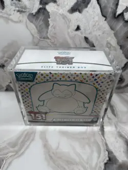 Pokemon TCG Scarlet & Violet 151 Elite Trainer Box SEALED with Acrylic Case 820650853159 - Image 2