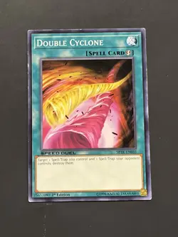 Double Cyclone SBTK-EN035 Speed Duel: Trials of the Kingdom 1st Edition - Image 1