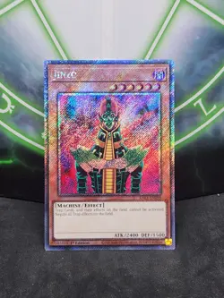 Yugioh Jinzo RA03-EN099 Platinum Secret Rare 1st Edition NM - Image 1