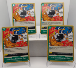 Gum-Gum Elephant Gun Playset - OP13-038 x4 - Carrying On His Will - One Piece - Image 1