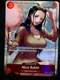 2025 One Piece ST21 Nico Robin Borderless Alt Art (Free Shipping $30+) #ST21 - Image 1