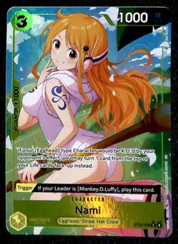 2026 One Piece ST29 Nami Borderless Alt Art (Free Shipping $30+) #ST29 - Image 1