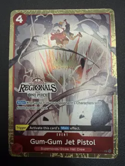 One Piece - Gum-Gum Jet Pistol ST01-015 - Offline Regionals - English - Image 1