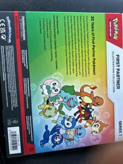 First Partner Illustration Collection Pokemon Card Series 1 - Image 2