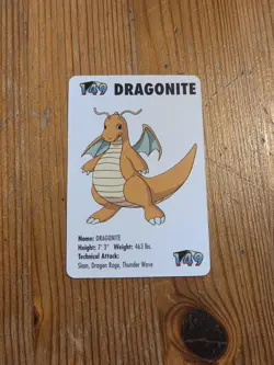 1998 KFC Dragonite #149 Vintage Card LP Pokemon TCG - Image 1