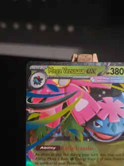 Pokemon Card Mega Venusaur ex #13 Mega Evolution Promo Holo - Image 2