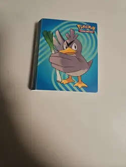 POKEMON JOURNEY TOGETHER MINI PORTFOLIO/BINDER HOLDS 60 CARDS FARFETCH’D PSYDUCK - Image 1