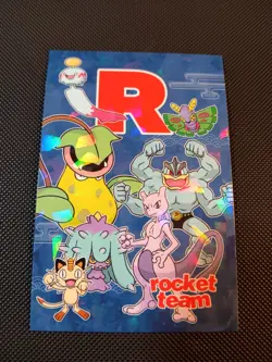 Mewtwo Rocket Combo #3 Cracked Ice Holo Team Rocket Card Database Peru Pokemon - Image 1