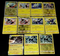 Shinx Luxio Luxray Pokemon TCG Mixed 11 Card Lot NM Holo Reverse Holo + NM - Image 1