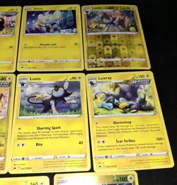 Shinx Luxio Luxray Pokemon TCG Mixed 11 Card Lot NM Holo Reverse Holo + NM - Image 4