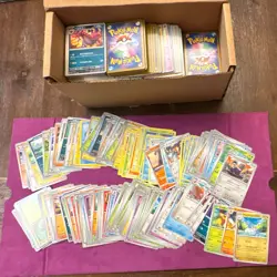 Pokemon Card TCG Mixed Card Bulk Lot 5.3 Pounds! Mostly Modern Pack Fresh - Image 1
