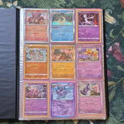 Pokemon TCG Gengar Binder Lot with Mixed Cards Espeon Sylveon Umbreon Volcanion - Image 2