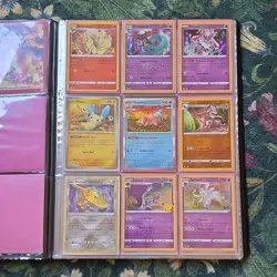 Pokemon TCG Gengar Binder Lot with Mixed Cards Espeon Sylveon Umbreon Volcanion - Image 3