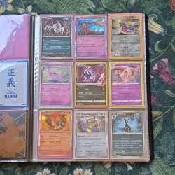 Pokemon TCG Gengar Binder Lot with Mixed Cards Espeon Sylveon Umbreon Volcanion - Image 4