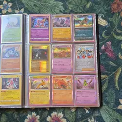 Pokemon TCG Gengar Binder Lot with Mixed Cards Espeon Sylveon Umbreon Volcanion - Image 5