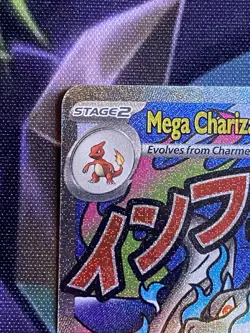 Mega Charizard x EX 023 Me: Mega Evolution Promo Holo Pokemon Card Near Mint - Image 2