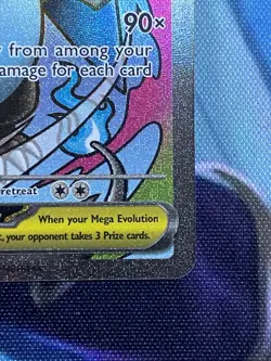 Mega Charizard x EX 023 Me: Mega Evolution Promo Holo Pokemon Card Near Mint - Image 3